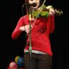 Kimiye Gamblin brought her fiddle talents from across the border from New Brunswick and won 2nd place in the Middle School category.